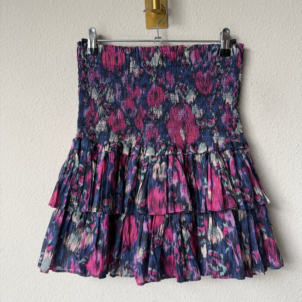 Isabel Marant Etoile Faded Night Blouse + Mini Skirt Set - Picture 8 of 10
